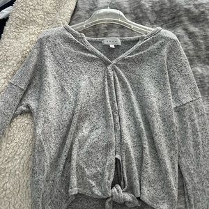 long sleeve grey soft shirt from Marshall’s: brand is gaze, size small!!